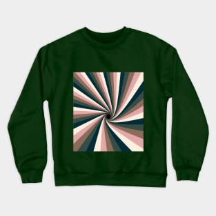 Abstract helix, swirling colorful funnel Crewneck Sweatshirt